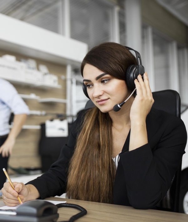 Équipe du centre d'appel