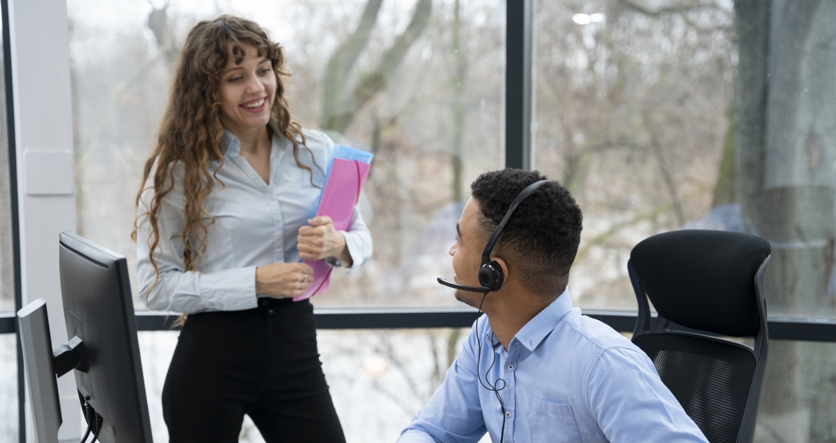 Agents Eagle Call Center en action - centre d'appel professionnel